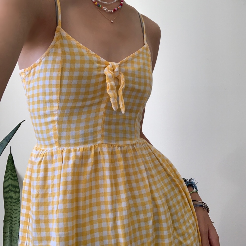 Cute Gingham Dress